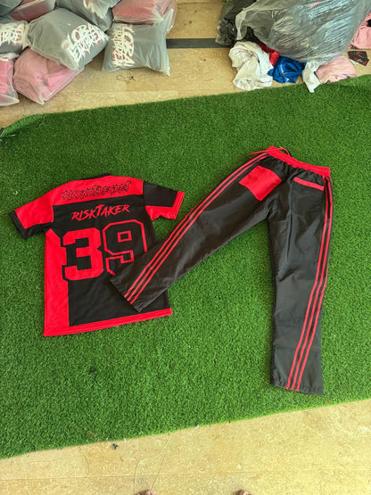 1OF1 Jersey Set (BLACK/RED)
