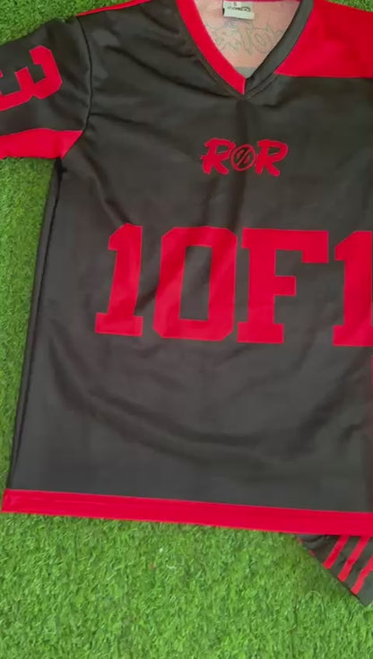 1OF1 Jersey Set (BLACK/RED)
