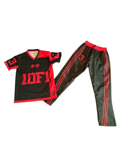 1OF1 Jersey Set (BLACK/RED)